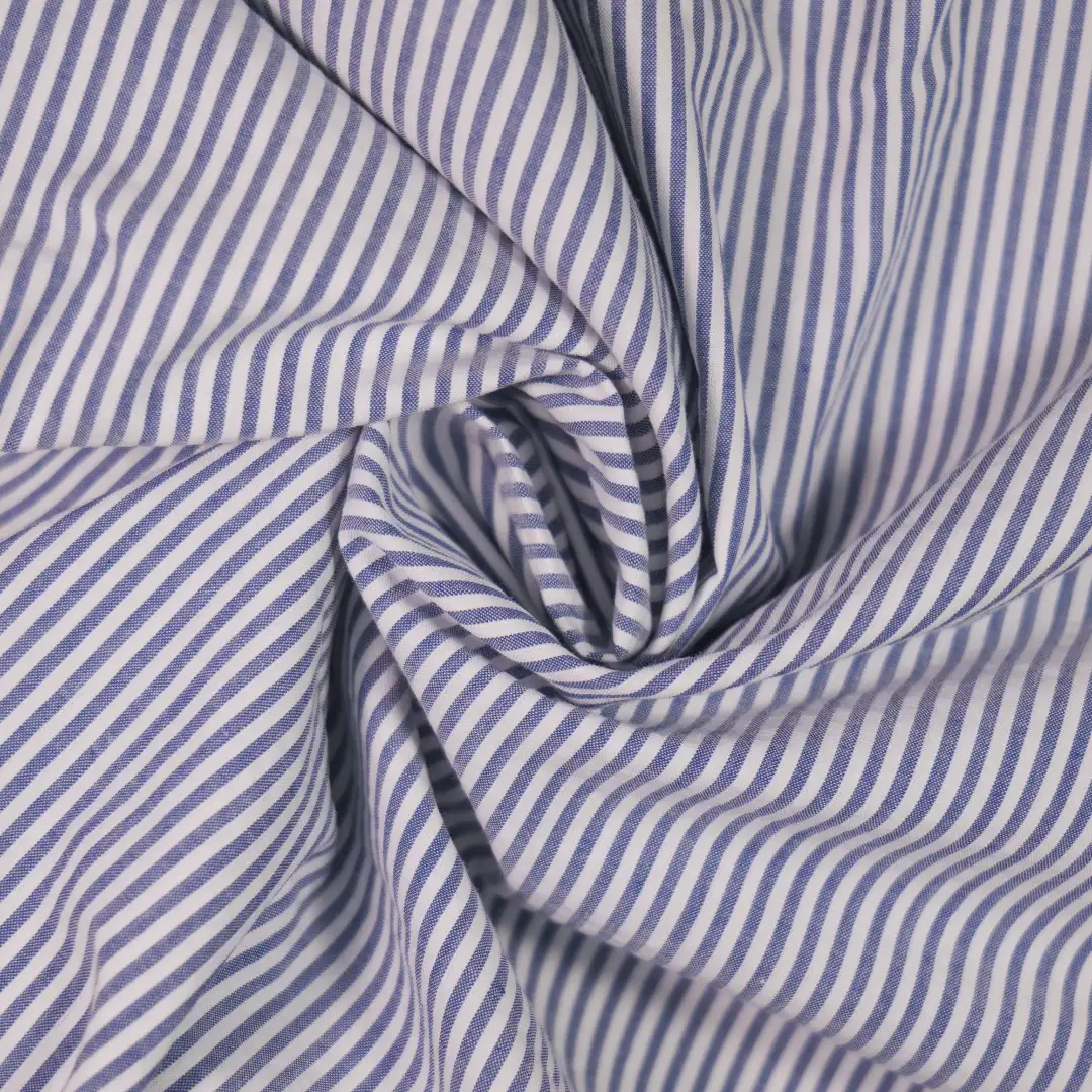China Fabric for Shirt,Skirt,Tier Midi Shirt Dress Yarn Dyed Stripe Natural Woven Fabric Cotton grey color buy from China wholesaler bulk order at wholesale price free worldwide shipping Alibaba