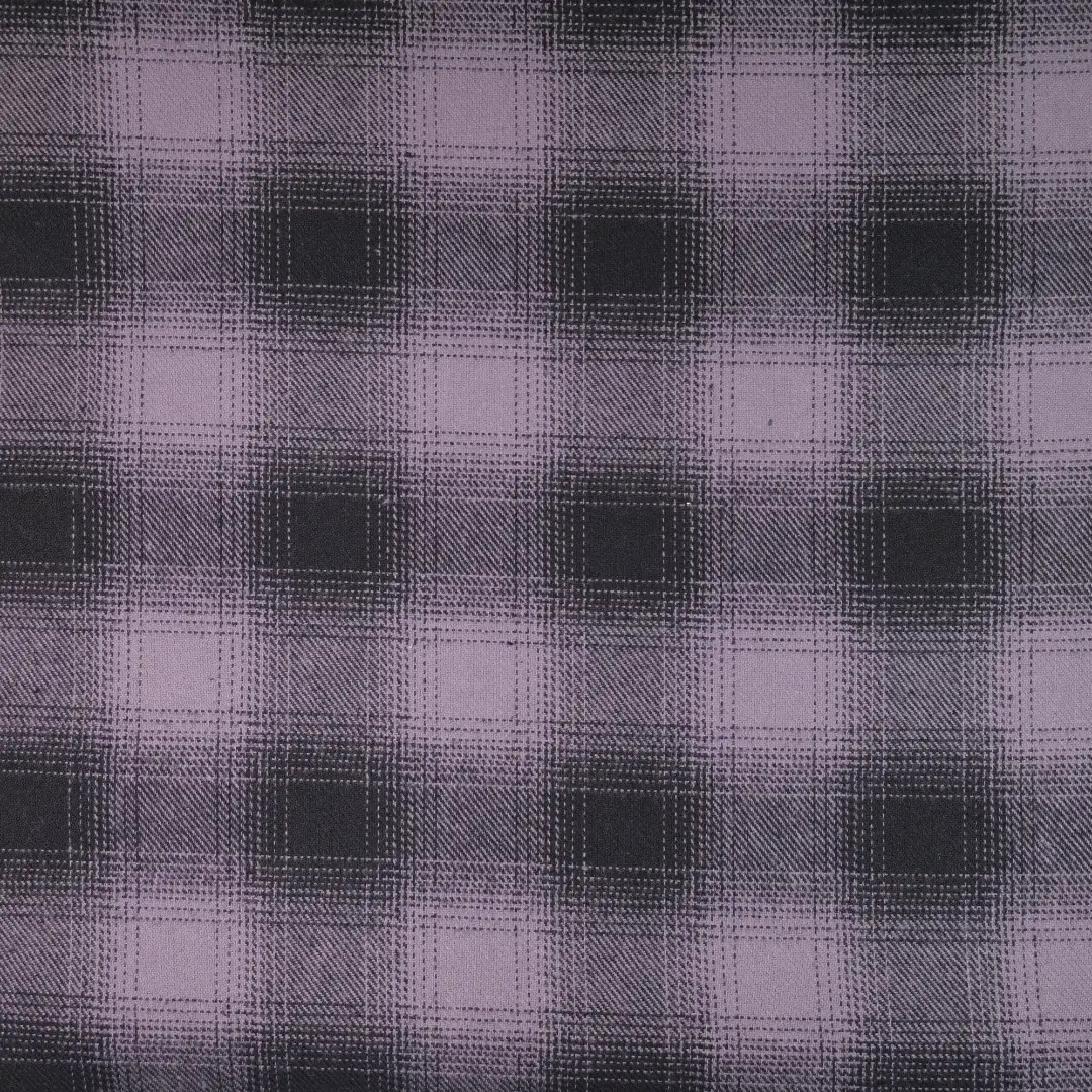 China Fabric for Shirt,Big Pockets Shirt Dress,Button Half-Placket Long Sleeve Shirt Yarn Dyed Check Natural Woven Fabric Cotton grey black color buy from China wholesaler bulk order at wholesale price free worldwide shipping Alibaba