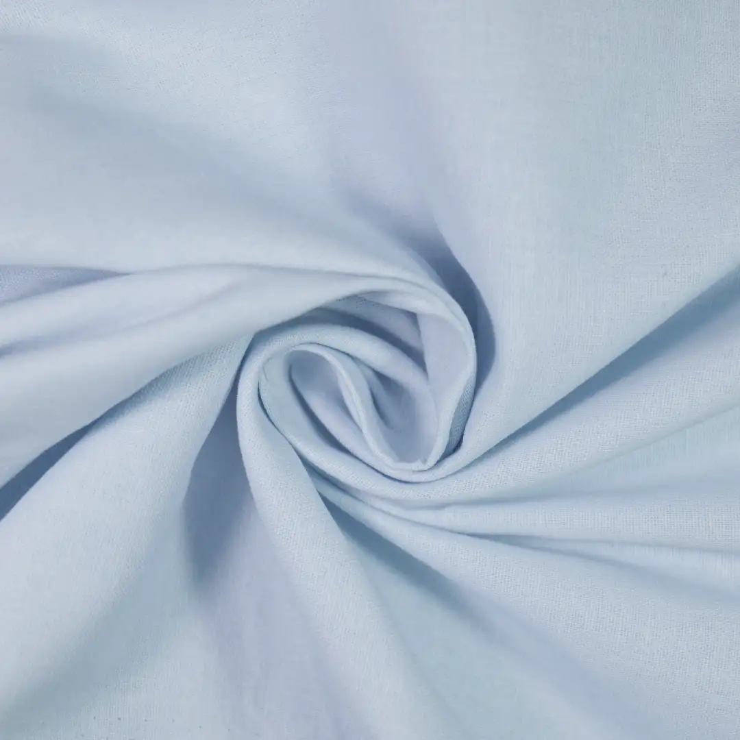 China Fabric for Shirt,Pants,Skirt Linen/Cotton Plain Natural Woven Fabric Cotton Flax blue color buy from China wholesaler bulk order at wholesale price free worldwide shipping Alibaba