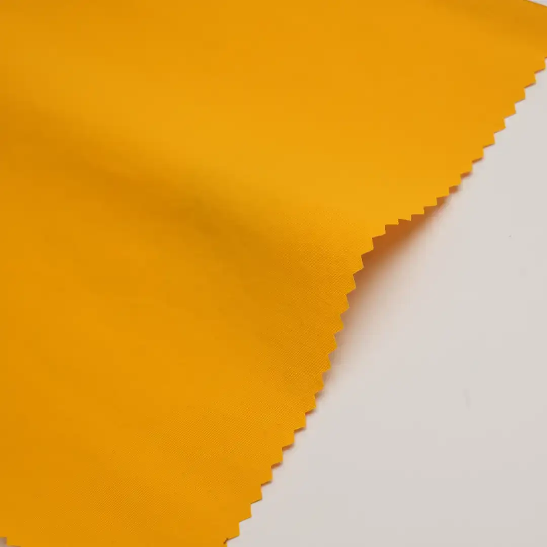 China Fabric for Down Jacket,Rain Coat,Ski Suits Nylon Taslon Synthetic Woven Fabric Nylon Yellow color buy from China wholesaler bulk order at wholesale price free worldwide shipping Alibaba
