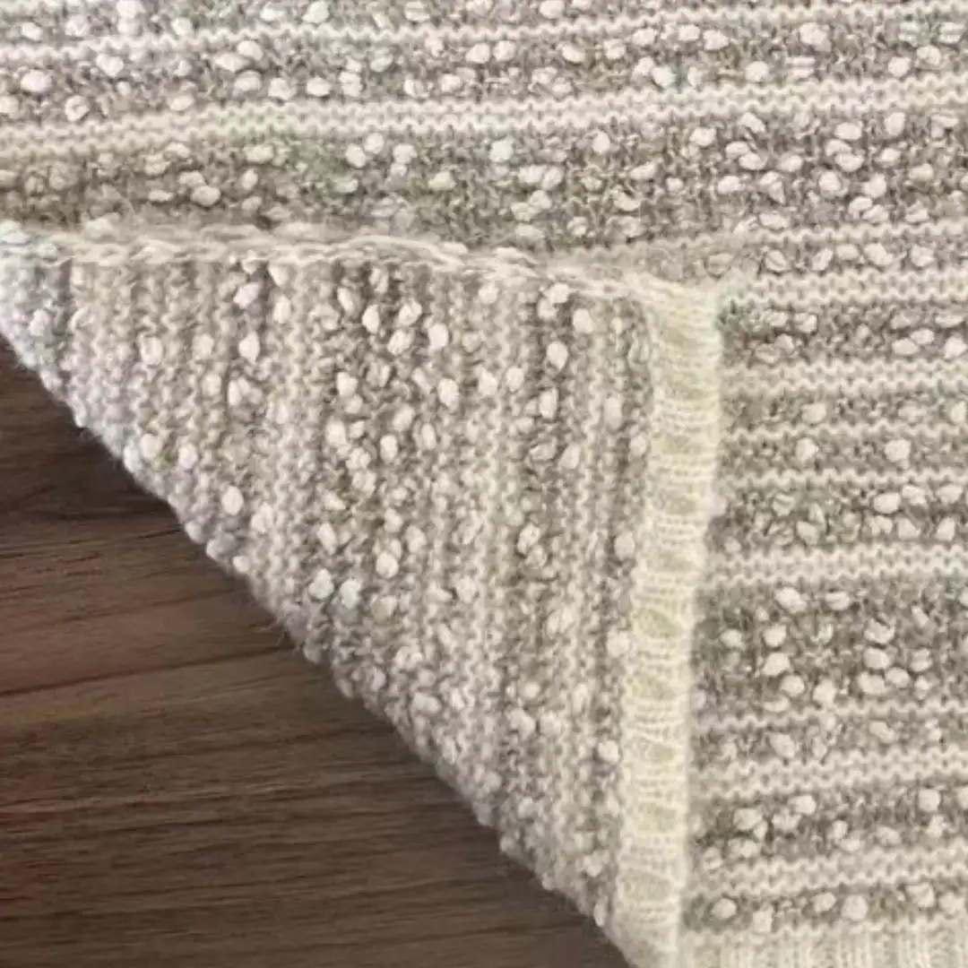 China Yarn for Open Cardigan (Sweater),Kids Crew-Neck Cardigan (Sweater),U-Neck Cardigan (Sweater),Tie-Front Cardigan (Sweater) Mossy Yarn Fancy Yarn Acrylic Recycled Polyester Beige color buy from China wholesaler bulk order at wholesale price free worldwide shipping Alibaba