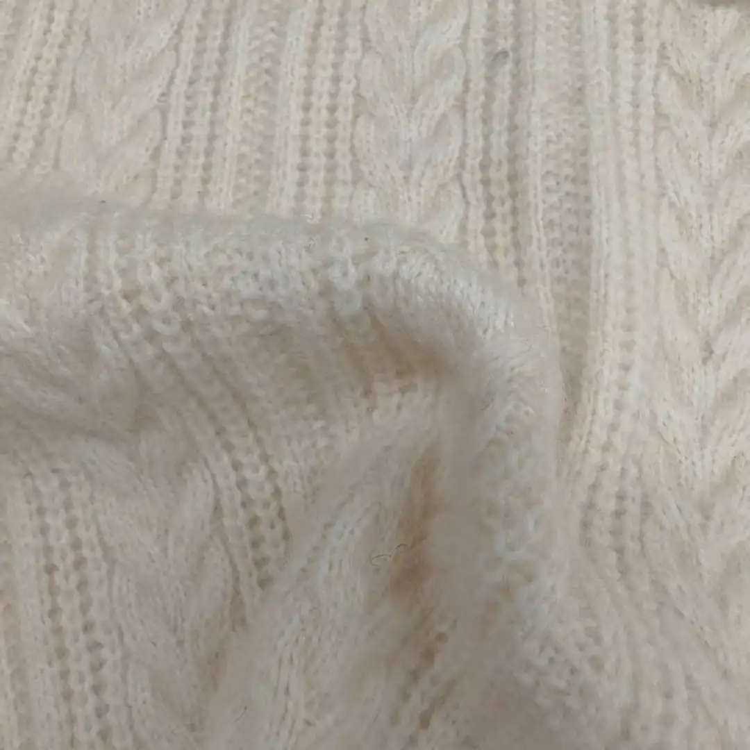 China Yarn for Open Cardigan (Sweater),Full-Zipper Cardigan (Sweater),Half-Zipper Cardigan (Sweater) Mossy Yarn Fancy Yarn Polyester Acrylic Mohair Wool cream-coloured color buy from China wholesaler bulk order at wholesale price free worldwide shipping Alibaba