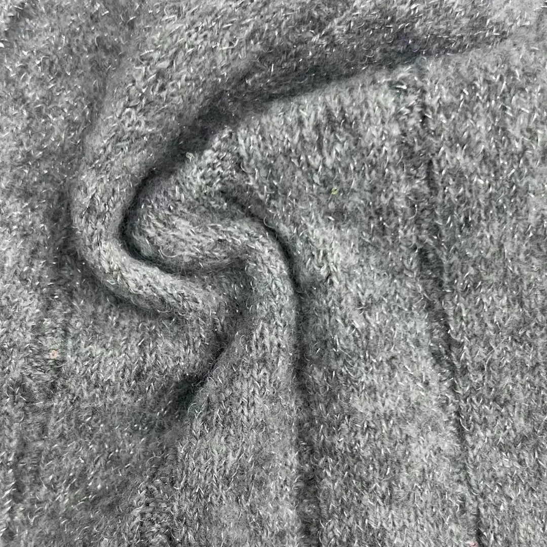China Yarn for Open Cardigan (Sweater),Crew Neck Pullover (Sweater) Mossy Yarn Fancy Yarn Acrylic Recycled Polyester Spandex Polyester Wool Polyamide grey color buy from China wholesaler bulk order at wholesale price free worldwide shipping Alibaba