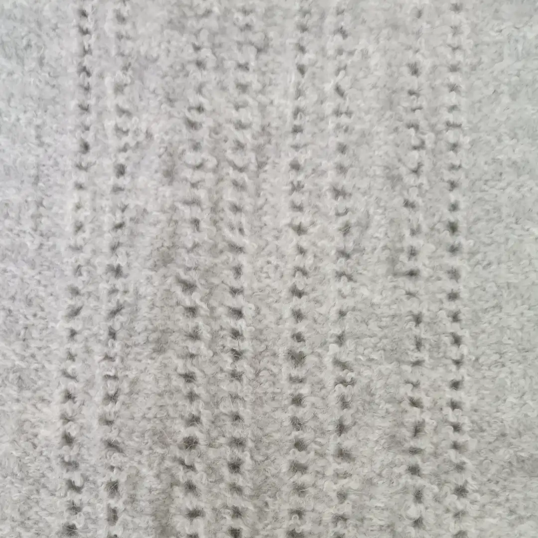 China Yarn for Ladies Vest (Sweater),Men’s Vest (Sweater),Open Cardigan (Sweater),Full-Zipper Cardigan (Sweater),Half-Zipper Cardigan (Sweater) Mossy Yarn Fancy Yarn Acrylic Nylon Polyester Spandex gray color buy from China wholesaler bulk order at wholesale price free worldwide shipping Alibaba