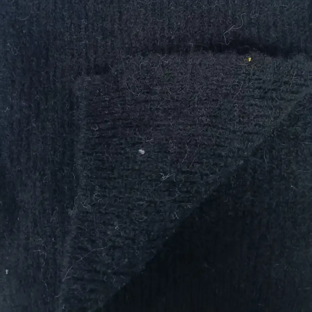 China Yarn for Ladies Vest (Sweater),Men’s Vest (Sweater),Open Cardigan (Sweater),Full-Zipper Cardigan (Sweater),Half-Zipper Cardigan (Sweater),Shirt Long Sleeve Button (Sweater) Mossy Yarn Fancy Yarn Acrylic Nylon Mohair Wool Spandex black color buy from China wholesaler bulk order at wholesale price free worldwide shipping Alibaba