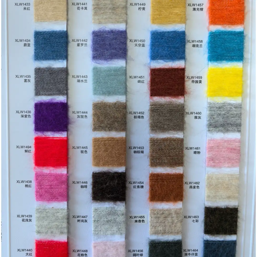 China Yarn for Open Cardigan (Sweater),Full-Zipper Cardigan (Sweater),Half-Zipper Cardigan (Sweater) Mossy Yarn Fancy Yarn Wool Acrylic Elastane Polyester XLW1413 color buy from China wholesaler bulk order at wholesale price free worldwide shipping Alibaba