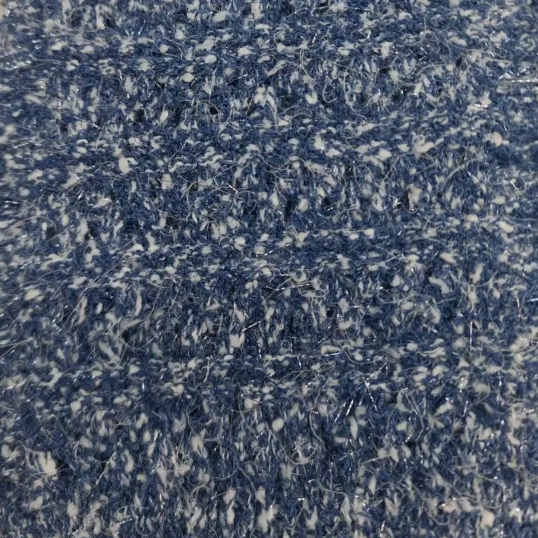 China Yarn for Open Cardigan (Sweater),Full-Zipper Cardigan (Sweater),Half-Zipper Cardigan (Sweater) Mossy Yarn Fancy Yarn Polyester Nylon Wool Spandex blue color buy from China wholesaler bulk order at wholesale price free worldwide shipping Alibaba