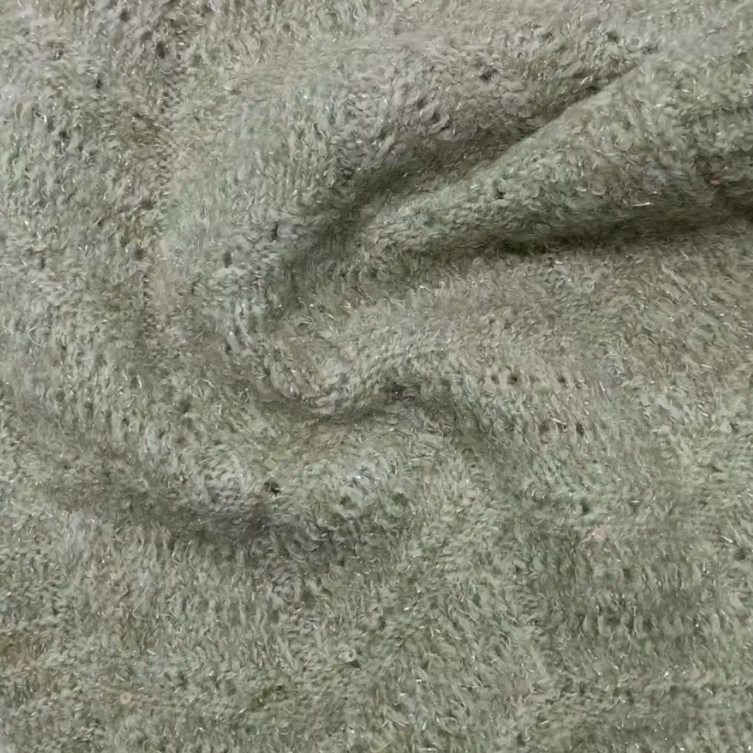 China Yarn for Roll Neck Jumper (Sweater),Kids Ruffled Edge Jumper (Sweater),Gorilla Slim Fit Layer Top (Sweater),Kids Scallop Trims Dress (Sweater) Mossy Yarn Fancy Yarn Acrylic Polyester Lurex Elastane Sequin blue, green color buy from China wholesaler bulk order at wholesale price free worldwide shipping Alibaba