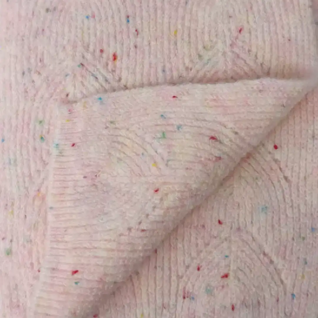 China Yarn for Knitted Jacket (Sweater),Round Neck Pullover (Sweater),Skirt (Sweater) Mossy Yarn Fancy Yarn Polyester Elastane Acrylic Wool pink+blue+green+yellow color buy from China wholesaler bulk order at wholesale price free worldwide shipping Alibaba