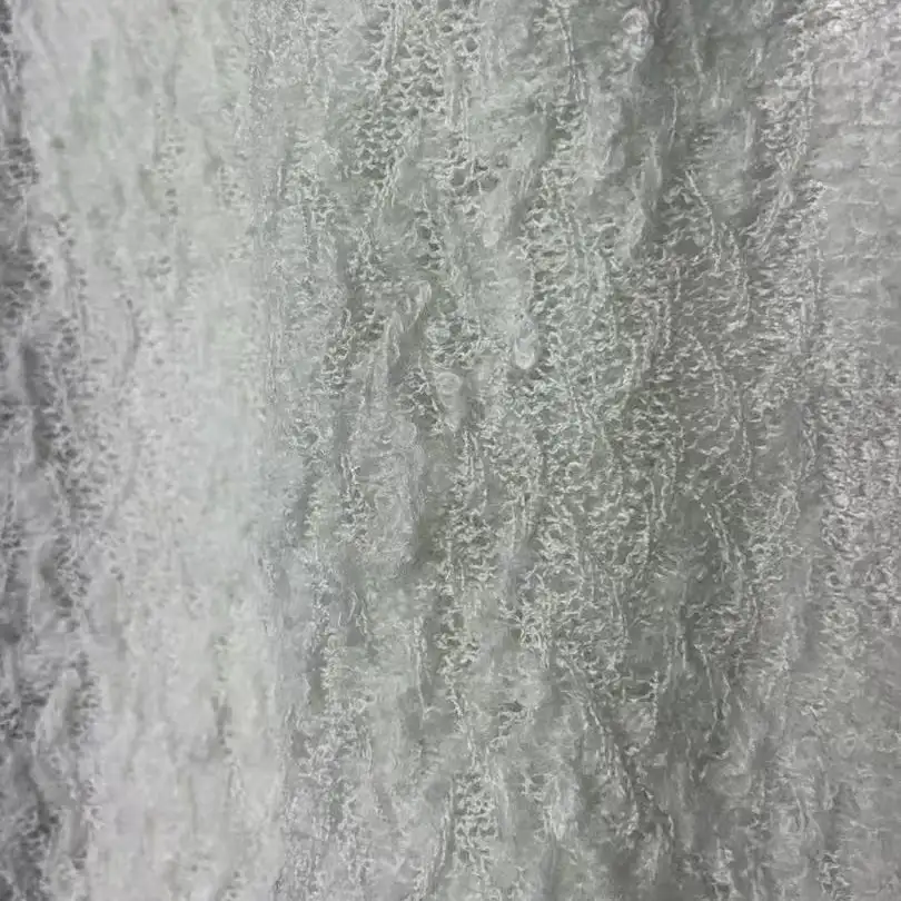 China Yarn for Open Cardigan (Sweater),Shirt Long Sleeve Button (Sweater),T-shirt (Sweater),Hoodie  (Sweater) Boucle Yarn Fancy Yarn Acrylic Nylon Wool light green color buy from China wholesaler bulk order at wholesale price free worldwide shipping Alibaba