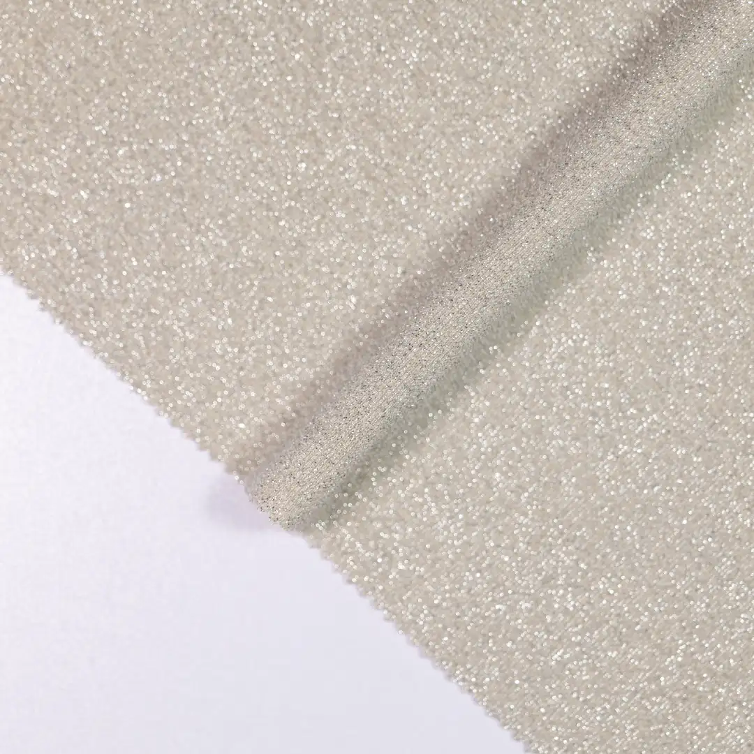 China Fabric for T-Shirt,Backless Beach Dress,Tank Midi Dress Single Jersey Knit Fabric Nylon Sequin Spandex COFFEE color buy from China wholesaler bulk order at wholesale price free worldwide shipping Alibaba