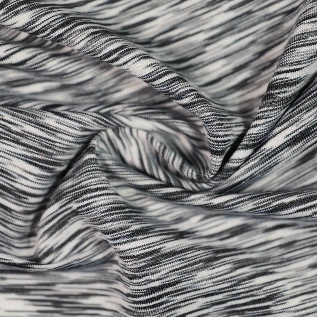 China Fabric for T-Shirt,Shorts,Backless Beach Dress Single Jersey Knit Fabric Polyester Spandex black white color buy from China wholesaler bulk order at wholesale price free worldwide shipping Alibaba