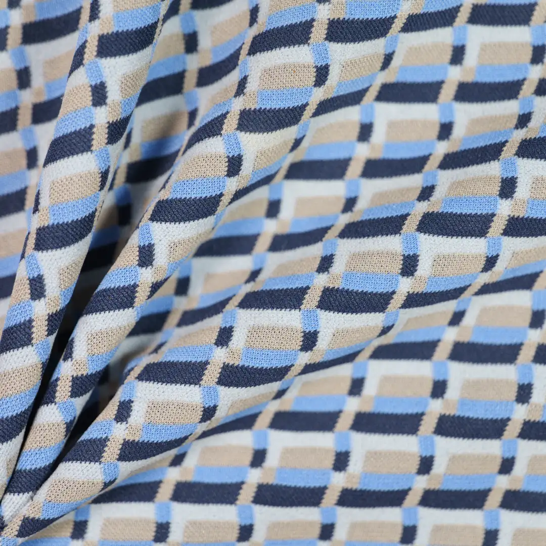 China Fabric for T-Shirt,Skirt,Shorts Two-way Stretch Knit Fabric Polyester Spandex blue color buy from China wholesaler bulk order at wholesale price free worldwide shipping Alibaba