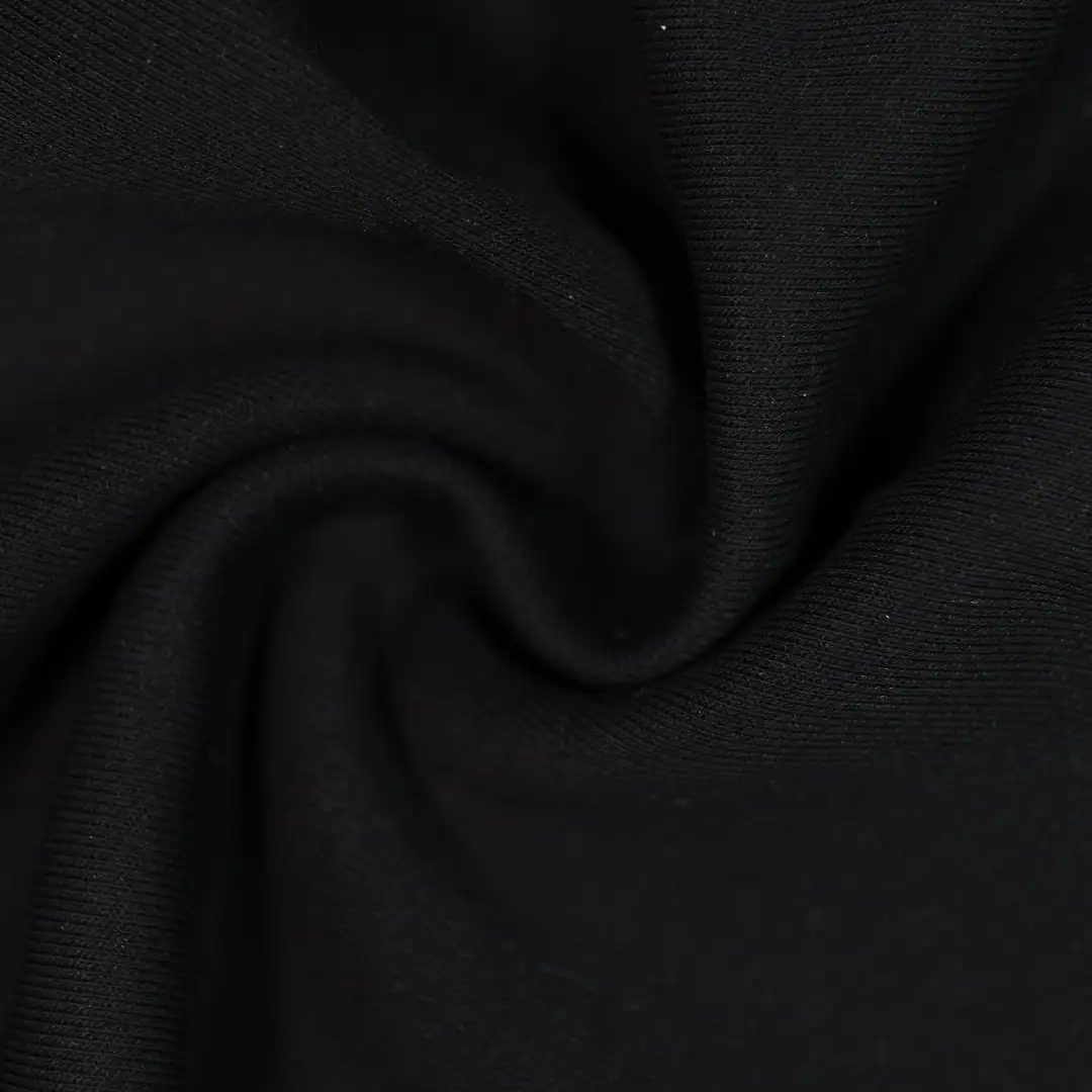 China Fabric for Skirt,Hoodie,Dresses (Pullover) (Sweater) Ponte Roma Knit Fabric Polyester Cotton black color buy from China wholesaler bulk order at wholesale price free worldwide shipping Alibaba