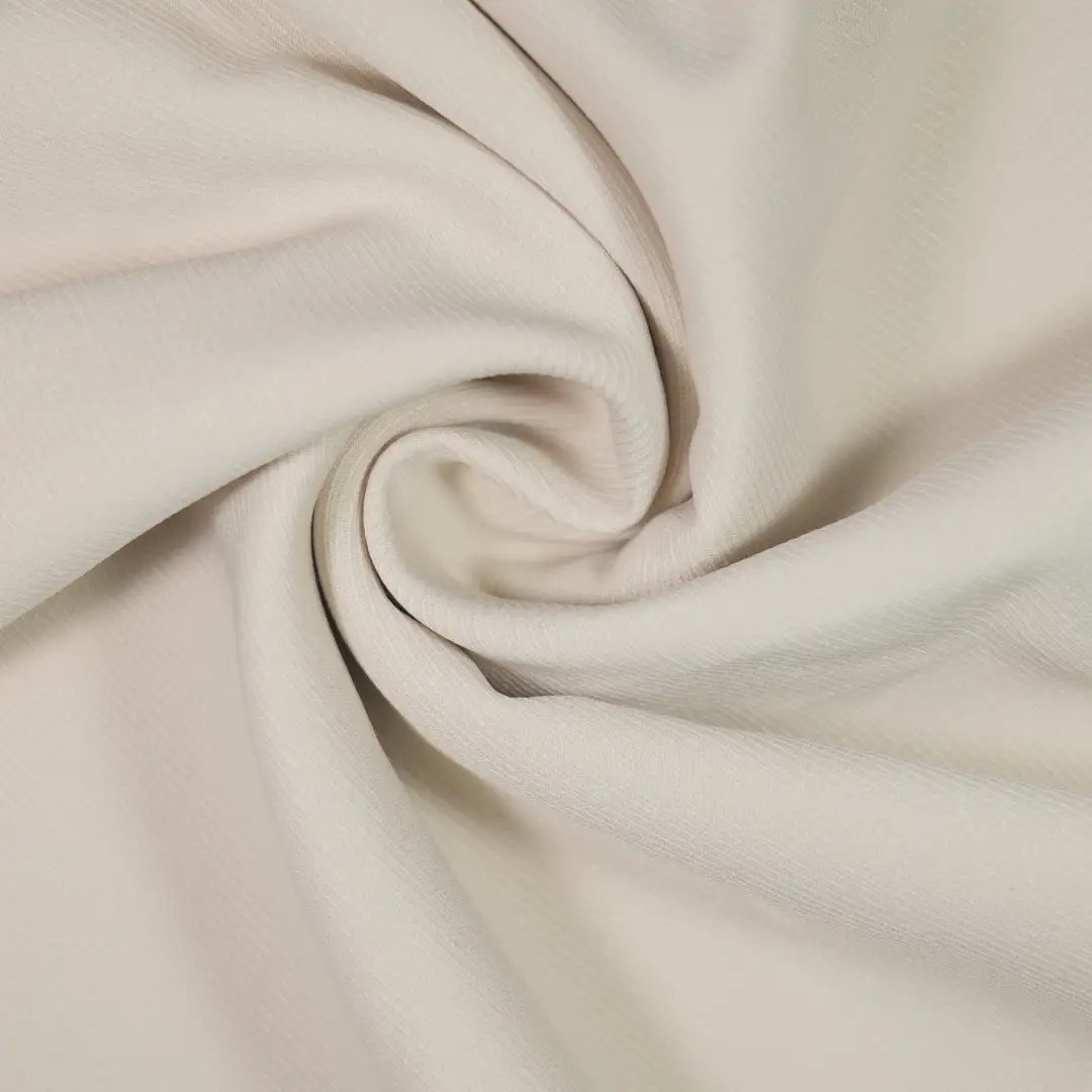 China Fabric for Pants,Skirt,Suit,Uniform Twill Woven Blended Fabric Polyester Spandex off-white color buy from China wholesaler bulk order at wholesale price free worldwide shipping Alibaba