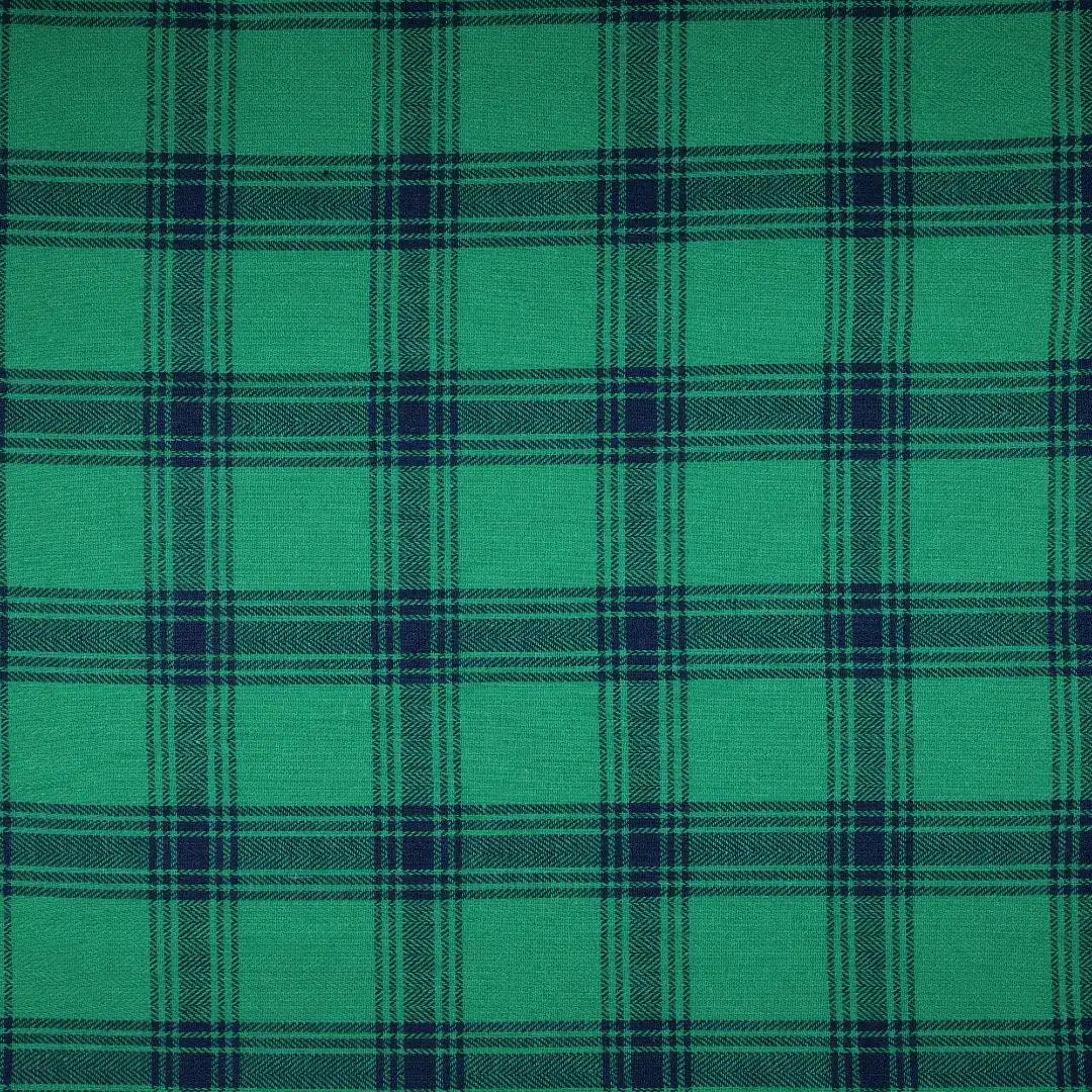 China Fabric for Shirt,Big Pockets Shirt Dress,Button Half-Placket Long Sleeve Shirt Yarn Dyed Check Natural Woven Fabric Cotton green color buy from China wholesaler bulk order at wholesale price free worldwide shipping Alibaba