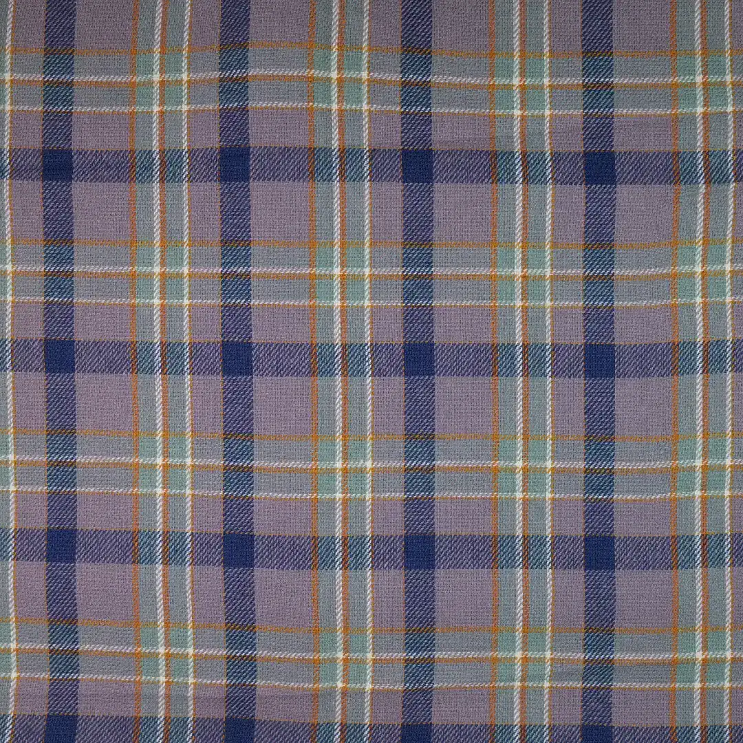 China Fabric for Shirt,Cropped V-Neck Shirt,V-Neck Short Sleeve Shirt V Yarn Dyed Check Natural Woven Fabric Cotton BLUAE GREY color buy from China wholesaler bulk order at wholesale price free worldwide shipping Alibaba