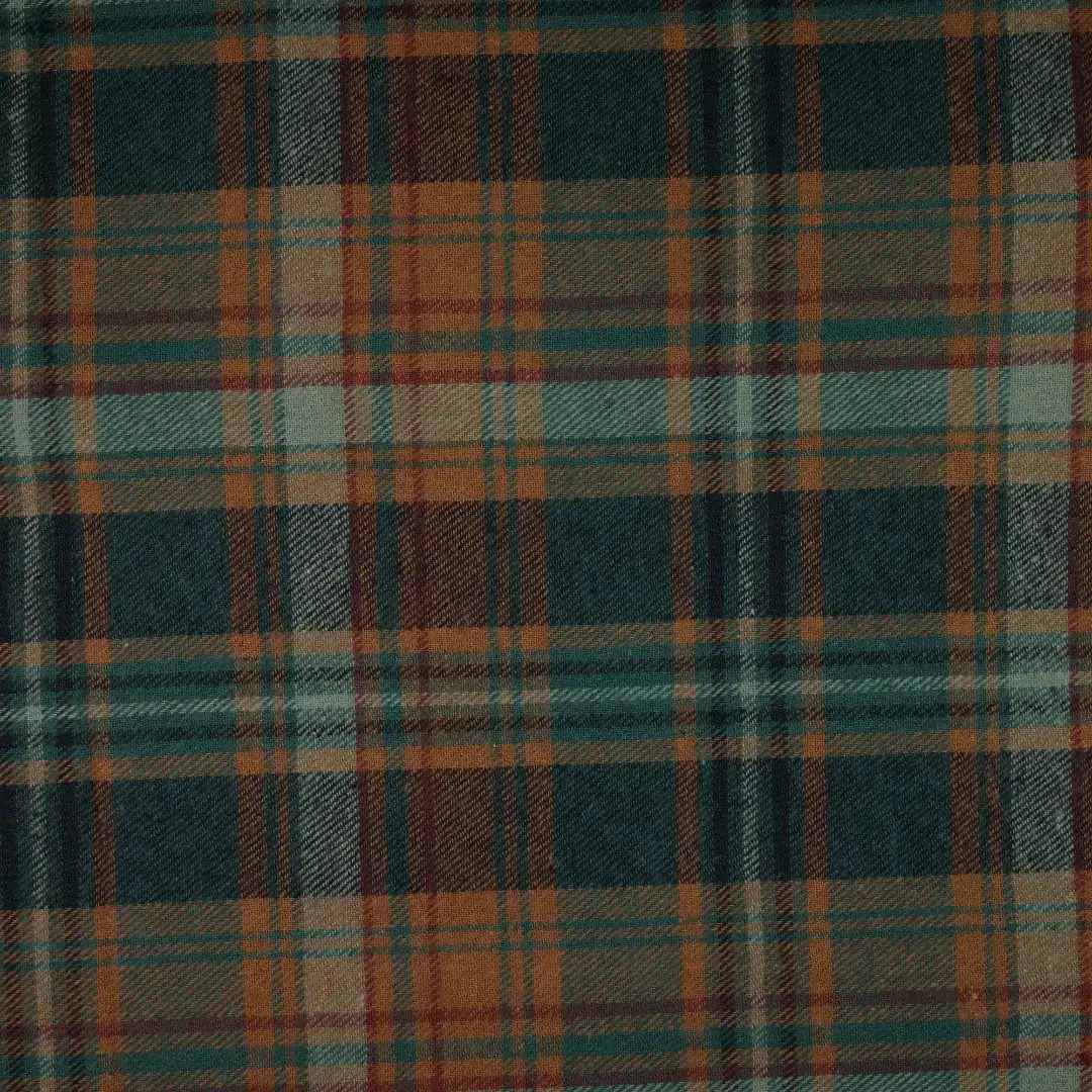 China Fabric for Shirt,Puff Short Sleeve Ruffle Crop Shirt,Stand Collar Double-Breasted Shirt Yarn Dyed Check Natural Woven Fabric Cotton green coffee color buy from China wholesaler bulk order at wholesale price free worldwide shipping Alibaba