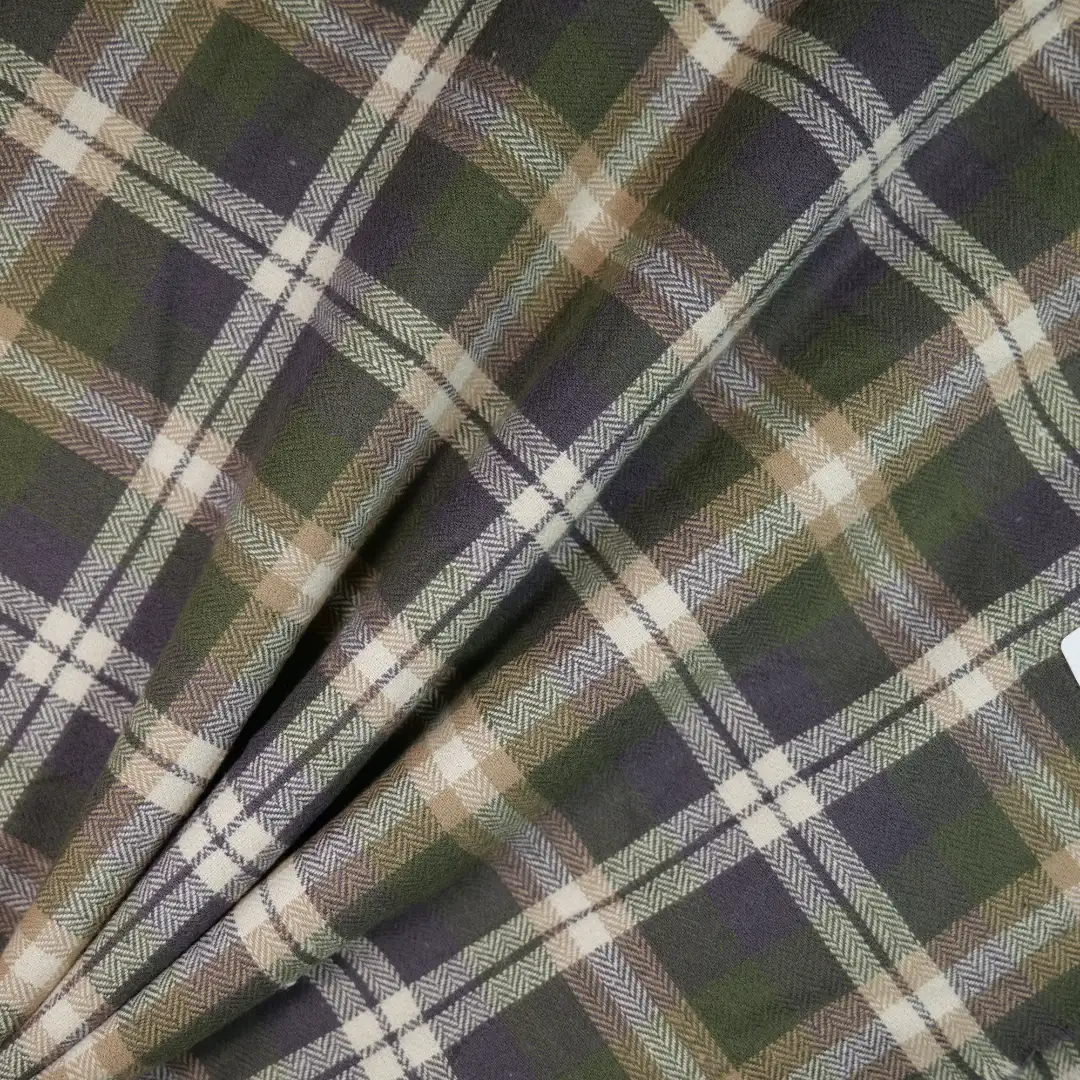 China Fabric for Shirt,Big Pockets Shirt Dress,Womens Stand Collar Shirt Yarn Dyed Check Natural Woven Fabric Cotton dark green  coffee color buy from China wholesaler bulk order at wholesale price free worldwide shipping Alibaba