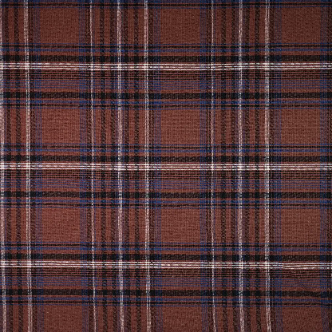 China Fabric for Shirt,Womens Slim Fit Shirt,Womens Stand Collar Shirt Yarn Dyed Check Natural Woven Fabric Cotton DARK COFFEE color buy from China wholesaler bulk order at wholesale price free worldwide shipping Alibaba