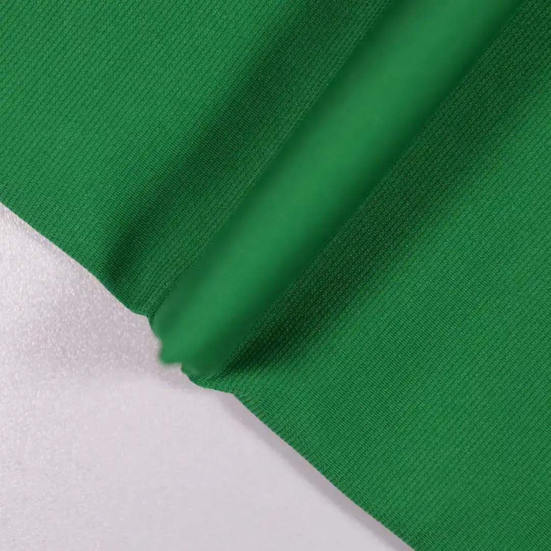 China Fabric for T-Shirt,Polo Shirt,Tank Top,Crop Top,Shorts Interlock Knit Fabric Rayon Nylon Spandex green color buy from China wholesaler bulk order at wholesale price free worldwide shipping Alibaba