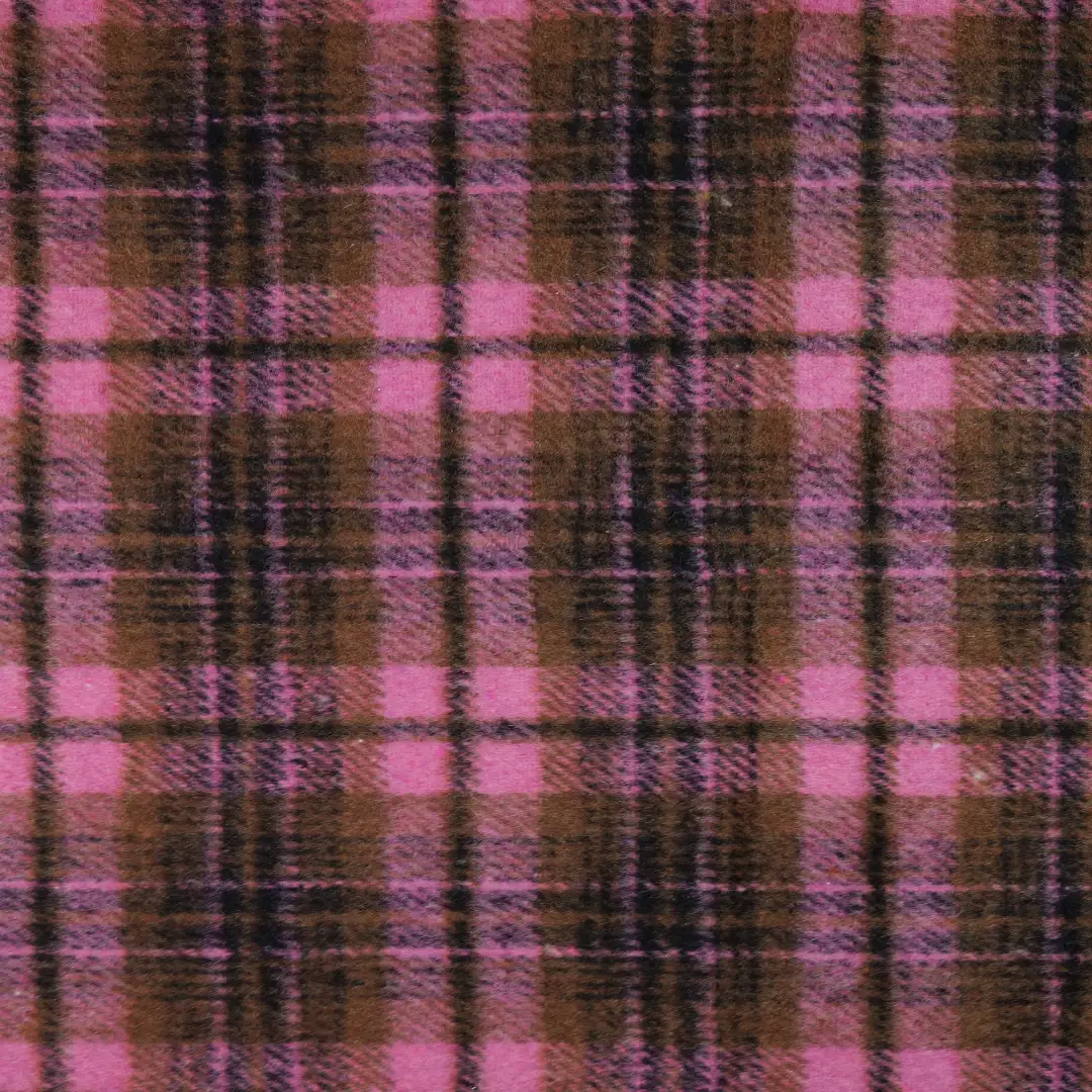 China Fabric for Jackets,Blazer,Overcoat Yarn Dyed Check Synthetic Woven Fabric Polyester Acrylic Chemical Fiber pink color buy from China wholesaler bulk order at wholesale price free worldwide shipping Alibaba