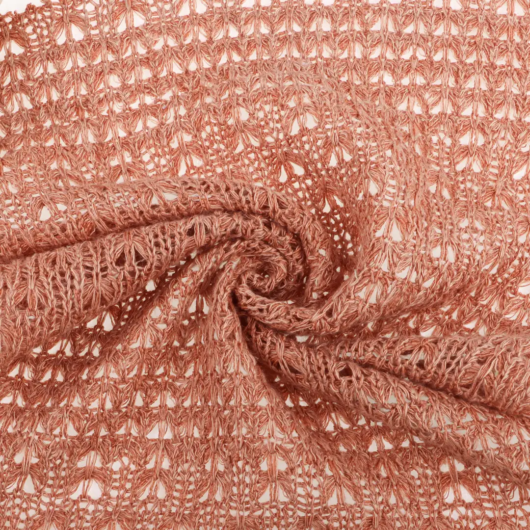 China Fabric for Shirt,Pants,Polo Shirt,Tank Top Hacci Knit Fabric Polyester orange color buy from China wholesaler bulk order at wholesale price free worldwide shipping Alibaba