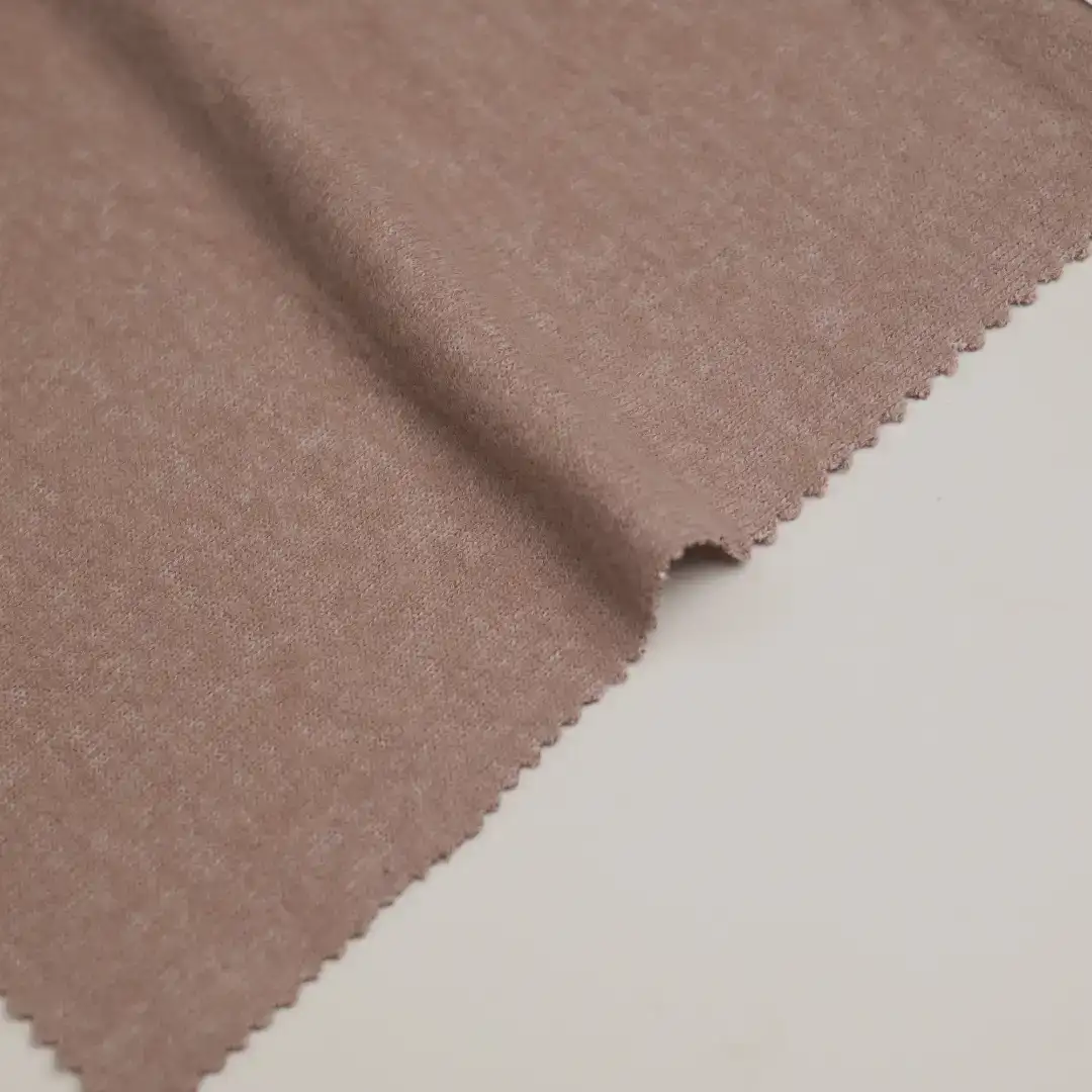 China Fabric for Ladies Vest ,Knitted Jacket ,Hoodie   Single Jersey Knit Fabric Rayon Polyester Spandex Khaki color buy from China wholesaler bulk order at wholesale price free worldwide shipping Alibaba