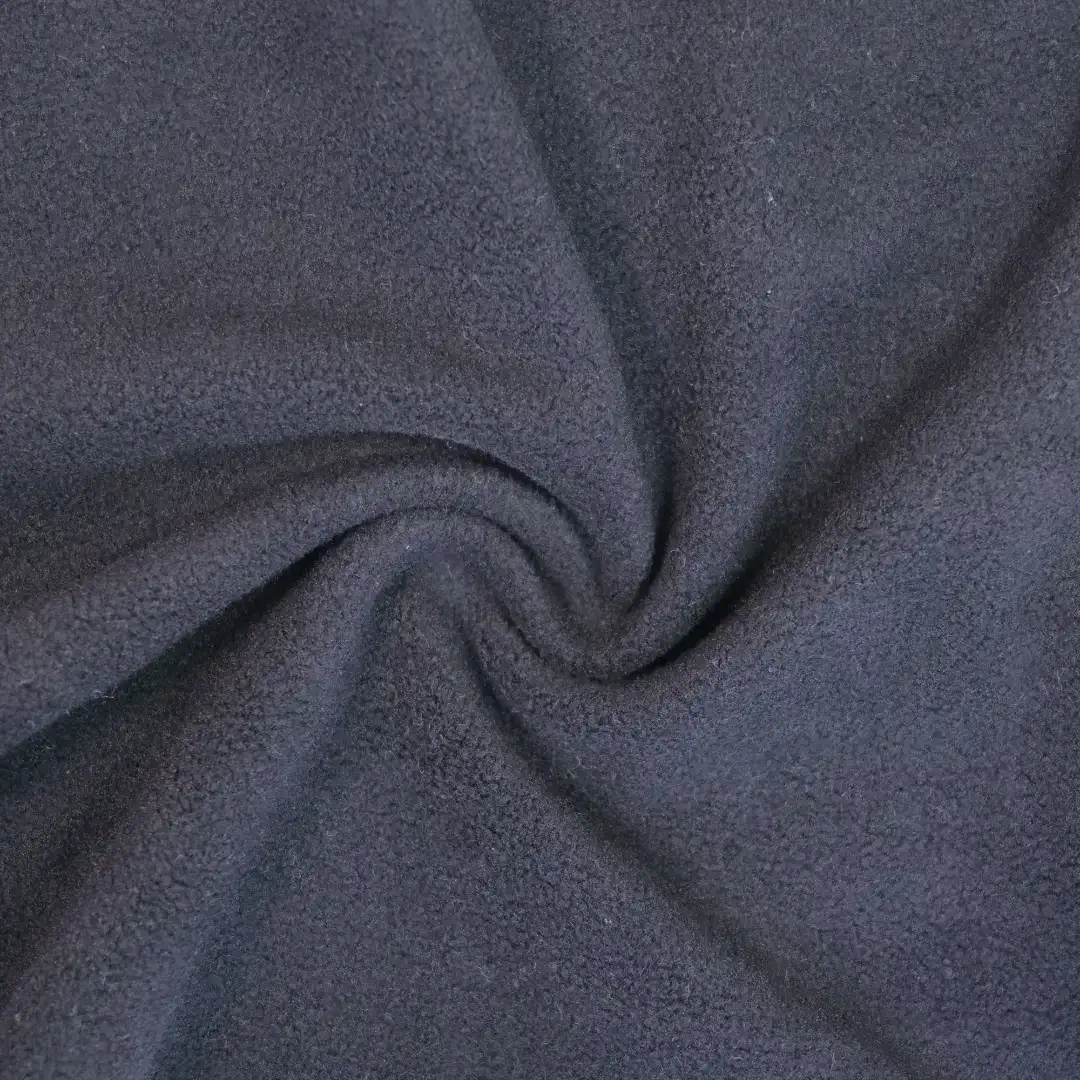 China Fabric for Jackets,Hoodie,Sweatshirt Polar Fleece Knit Fabric Polyester Spandex Black color buy from China wholesaler bulk order at wholesale price free worldwide shipping Alibaba