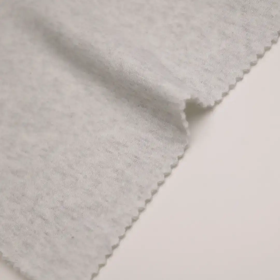 China Fabric for Open Cardigan ,Hoodie   French Terry Knit Fabric Polyester Rayon Melange Color color buy from China wholesaler bulk order at wholesale price free worldwide shipping Alibaba