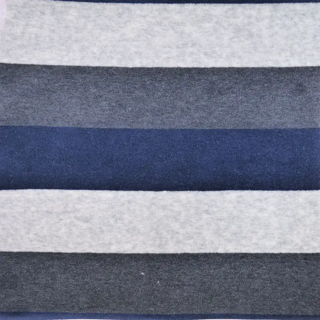 China Fabric for Tank Top,Hoodie   Velvet Knit Fabric Cotton Polyester Color Stripe color buy from China wholesaler bulk order at wholesale price free worldwide shipping Alibaba