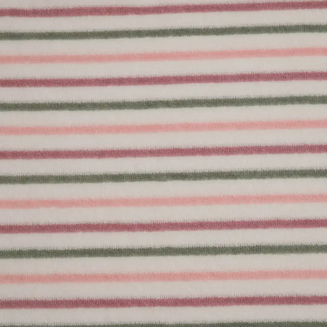 China Fabric for Hoodie  ,Loungewear French Terry Knit Fabric Cotton Polyester Color Stripe color buy from China wholesaler bulk order at wholesale price free worldwide shipping Alibaba