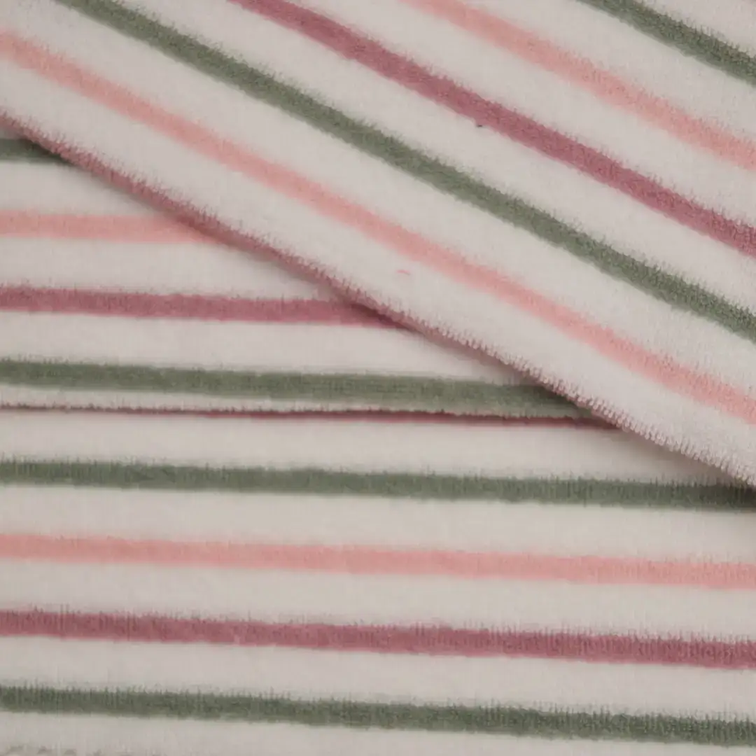 China Fabric for Hoodie  ,Loungewear French Terry Knit Fabric Cotton Polyester Color Stripe color buy from China wholesaler bulk order at wholesale price free worldwide shipping Alibaba