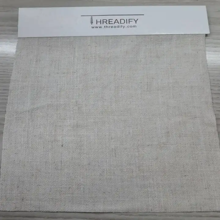 China Fabric for Shirt Linen/Polyester YD Plain Natural Woven Fabric Rayon Polyester Beige color buy from China wholesaler bulk order at wholesale price free worldwide shipping Alibaba