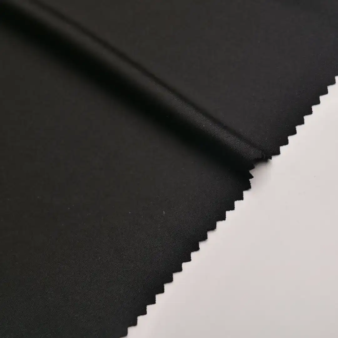 China Fabric for T-Shirt,Tank Top,Yoga Clothes,Yoga Pants Single Jersey Knit Fabric Polyester Spandex Black color buy from China wholesaler bulk order at wholesale price free worldwide shipping Alibaba