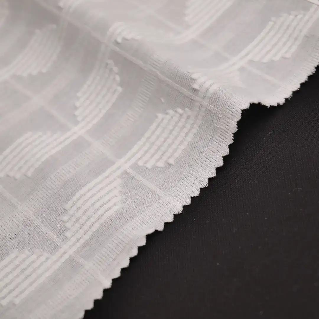 China Fabric for Shirt,Blouse,Skirt,Shirt Long Sleeve Button ,Shirt Half Sleeve Button ,Over Shirt Cotton Dobby Natural Woven Fabric Cotton White color buy from China wholesaler bulk order at wholesale price free worldwide shipping Alibaba