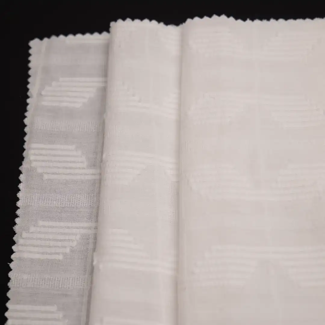 China Fabric for Shirt,Blouse,Skirt,Shirt Long Sleeve Button ,Shirt Half Sleeve Button ,Over Shirt Cotton Dobby Natural Woven Fabric Cotton White color buy from China wholesaler bulk order at wholesale price free worldwide shipping Alibaba