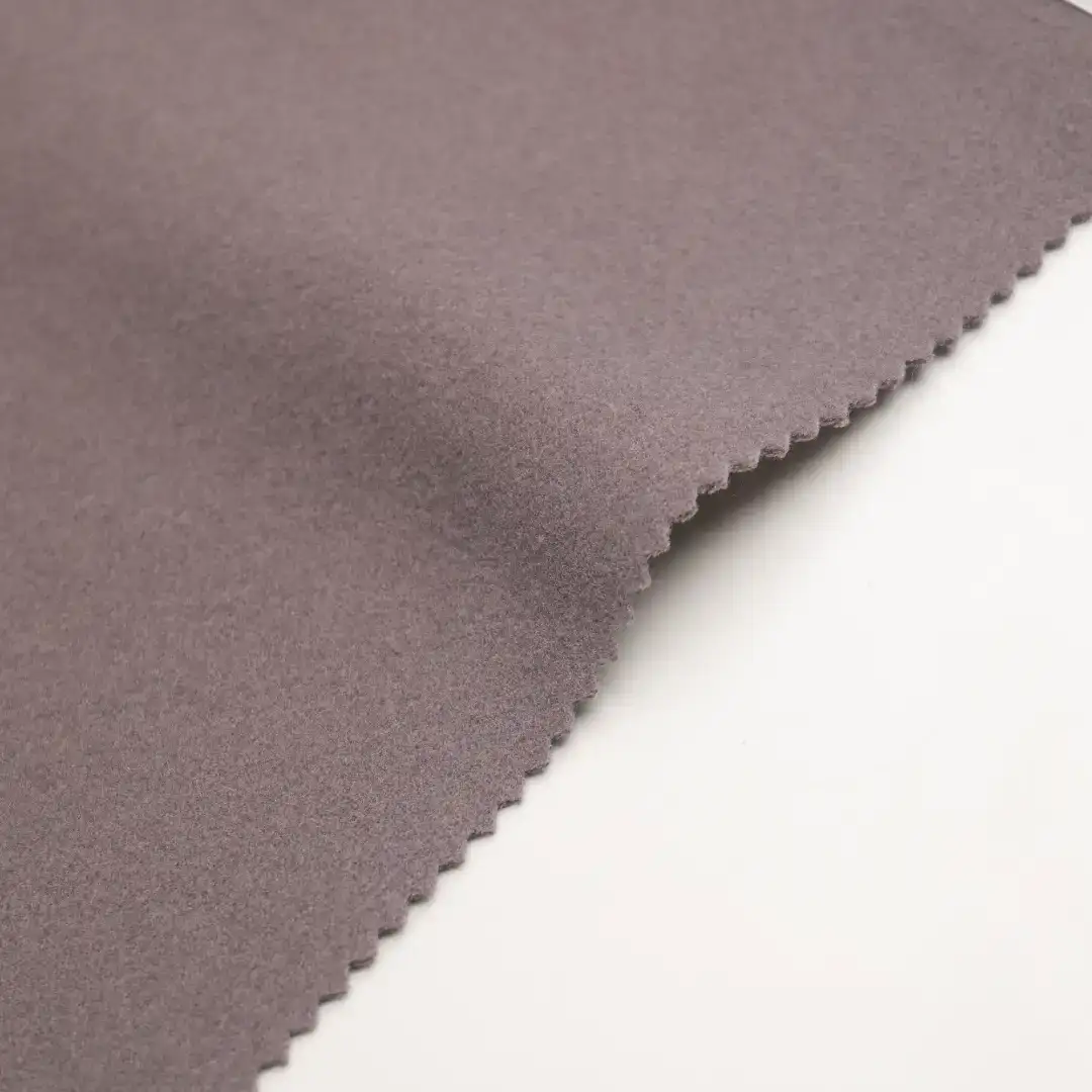 China Fabric for Trench Coat,Overcoat,Knitted Jacket ,Bomber jacket Knit Woolen Fabric Woolen Polyester coffee color color buy from China wholesaler bulk order at wholesale price free worldwide shipping Alibaba