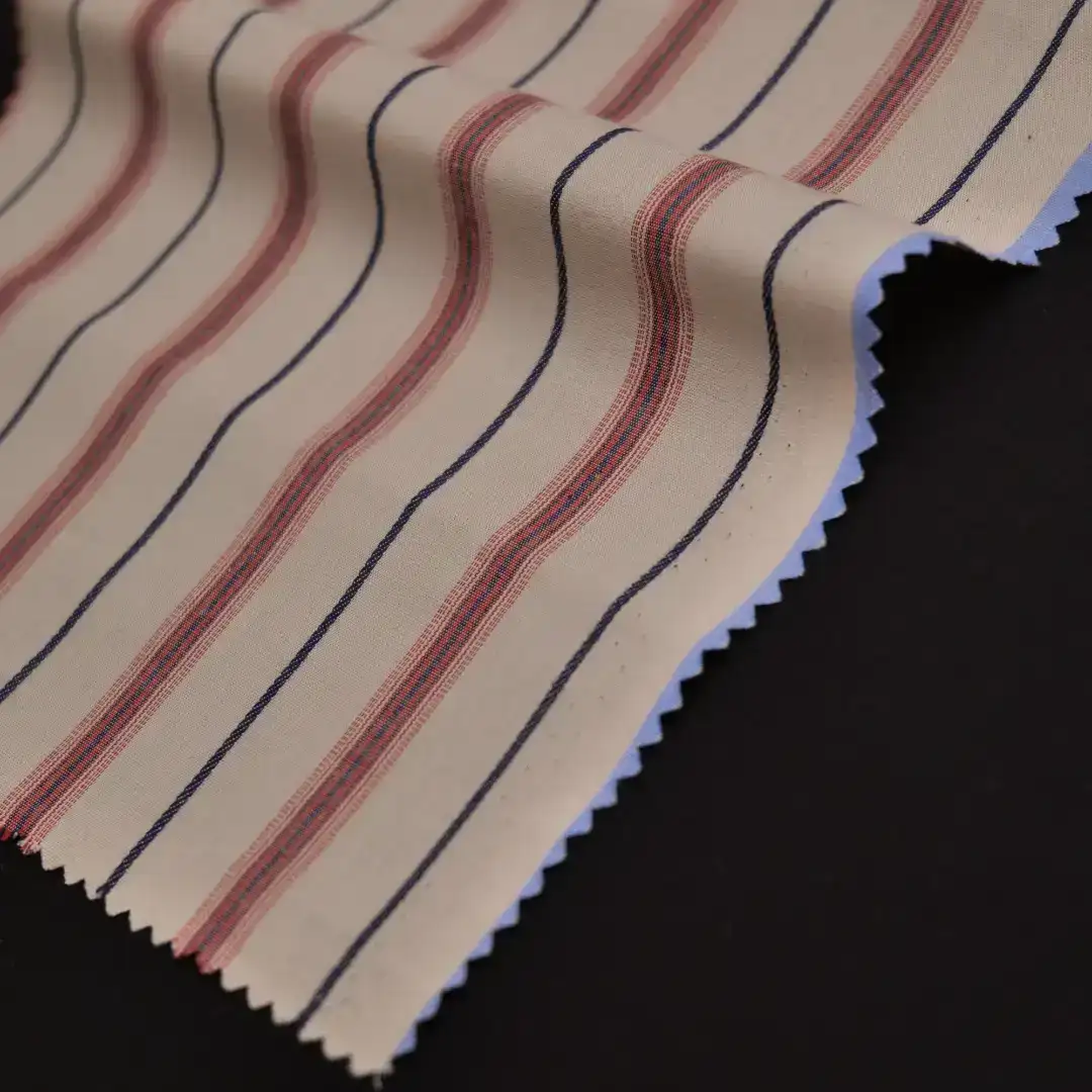 China Fabric for Shirt,Shirt Long Sleeve Button ,Over Shirt Cotton YD Chambray Natural Woven Fabric Cotton Stripe color buy from China wholesaler bulk order at wholesale price free worldwide shipping Alibaba