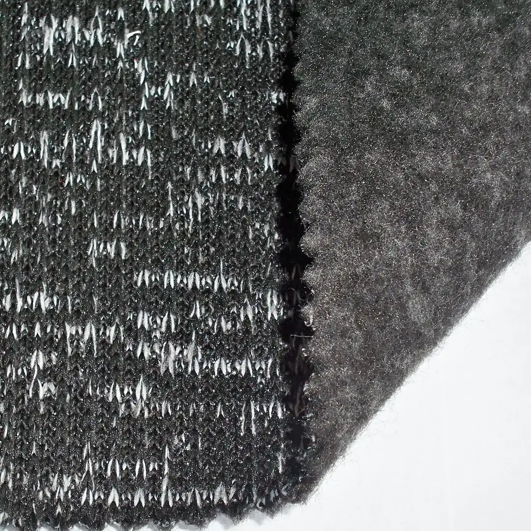 China Fabric for Open Cardigan  Fleece Knit Fabric Polyester Melange Color color buy from China wholesaler bulk order at wholesale price free worldwide shipping Alibaba