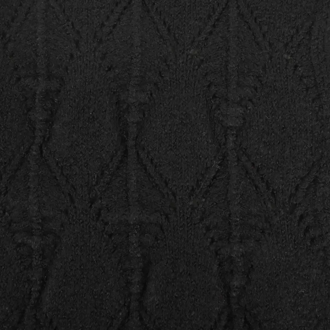 China Yarn for Crop Top Pullover (Sweater),Dresses (Cardigan Open) (Sweater) Mossy Yarn Fancy Yarn Recycled Polyester Polyester Spandex Black color buy from China wholesaler bulk order at wholesale price free worldwide shipping Alibaba