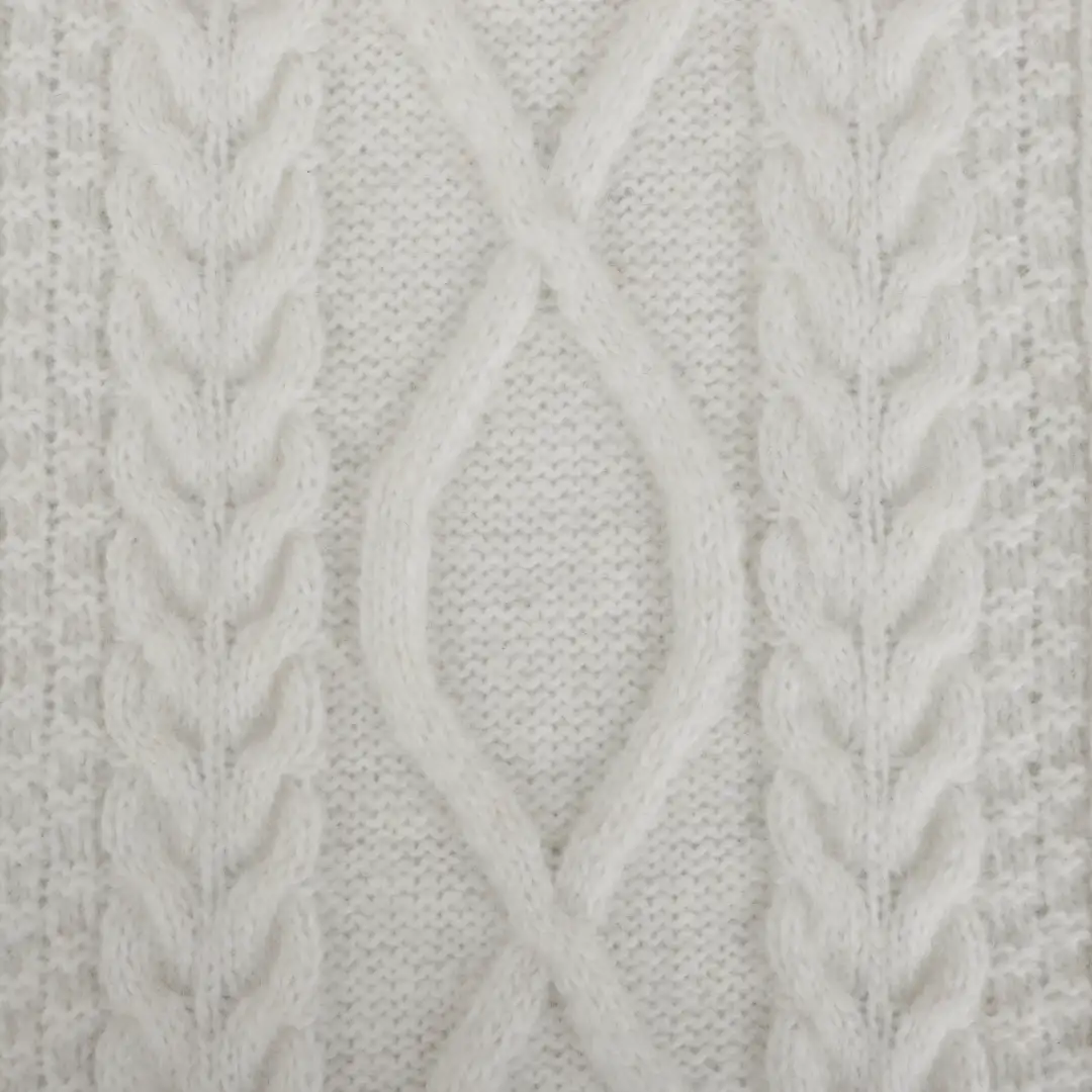 China Yarn for Crop Top Pullover (Sweater),Dresses (Cardigan Open) (Sweater),Dresses (Cardigan Button) (Sweater) Air Spun Yarn Fancy Yarn Recycled Polyester Polyester Wool Nylon Ecru color buy from China wholesaler bulk order at wholesale price free worldwide shipping Alibaba