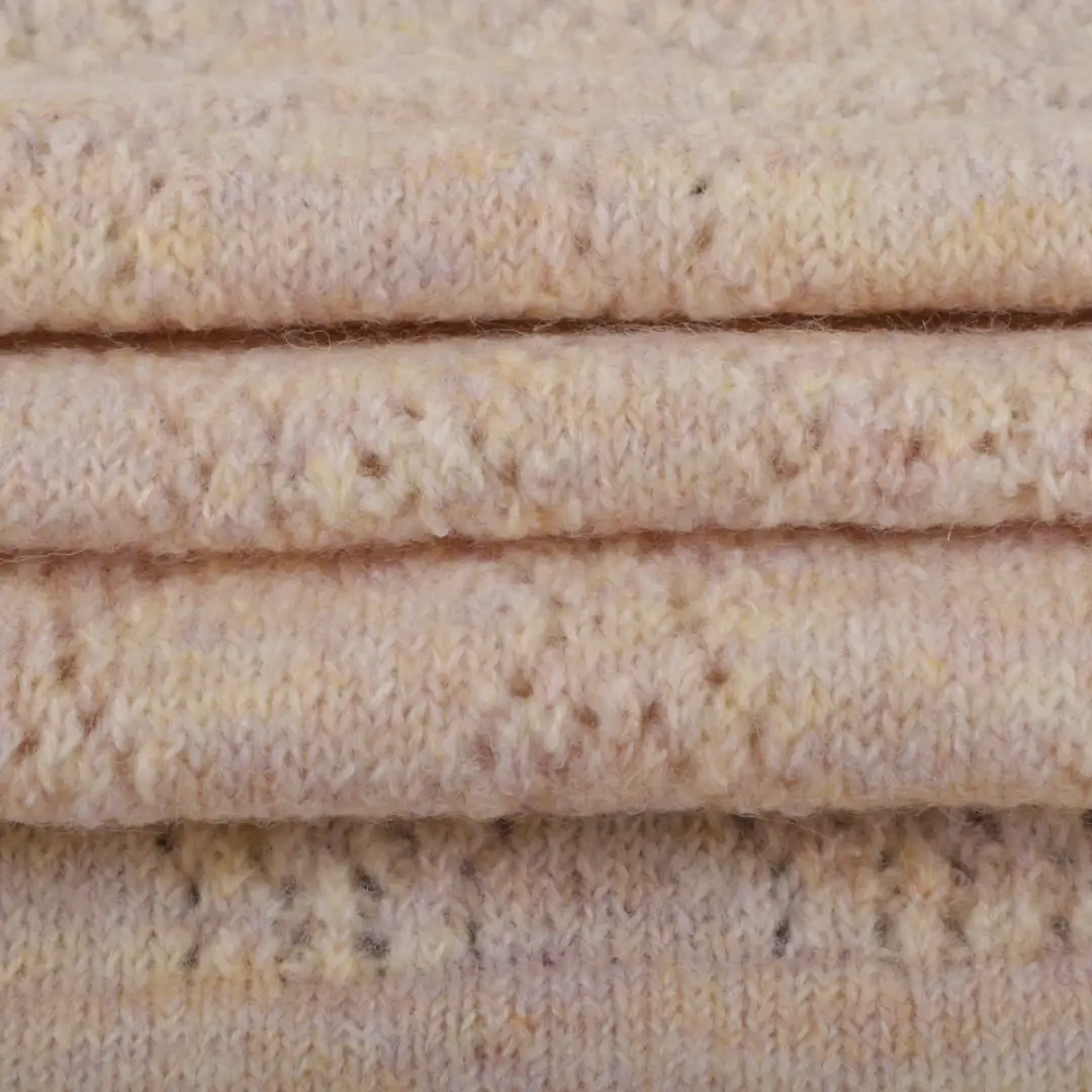 China Yarn for Crop Top Pullover (Sweater),Dresses (Cardigan Open) (Sweater) Mossy Yarn Fancy Yarn Recycled Polyester Nylon Wool Polyester Spandex Pink color buy from China wholesaler bulk order at wholesale price free worldwide shipping Alibaba