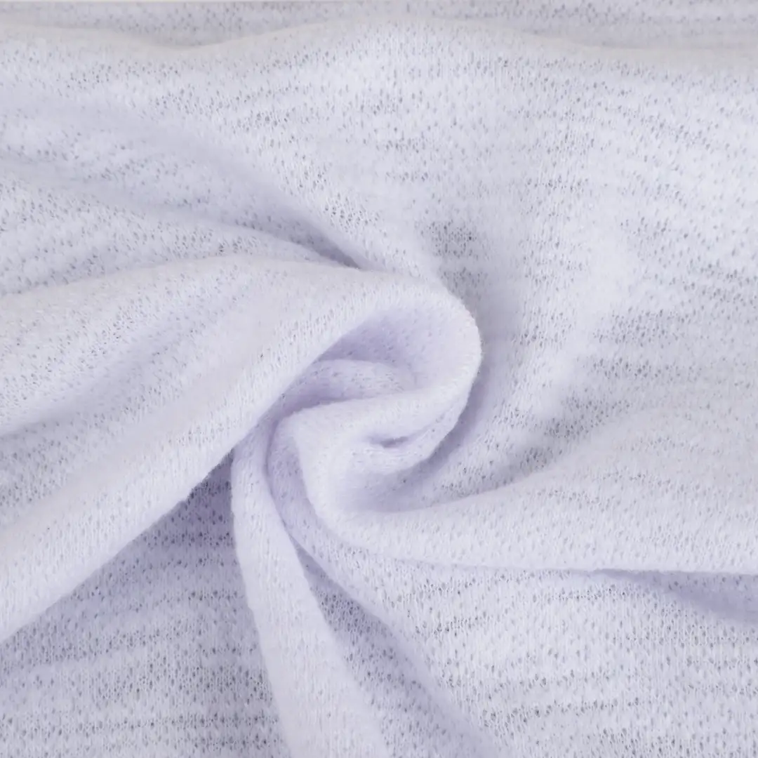 China Fabric for T-Shirt,Polo Shirt,Hoodie Interlock Knit Fabric Polyester Cotton OFF WHITE color buy from China wholesaler bulk order at wholesale price free worldwide shipping Alibaba