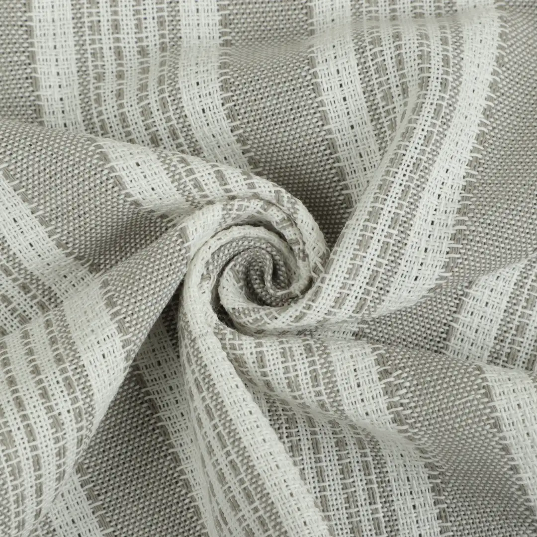 Bangladesh Fabric for Shirt,Sleeveless Waist Shirt,Cropped V-Neck Shirt,French Ruffle Collar Shirt Cotton Dobby Natural Woven Fabric Cotton YD-White/Lemon color buy from Bangladesh wholesaler bulk order at wholesale price free worldwide shipping Alibaba