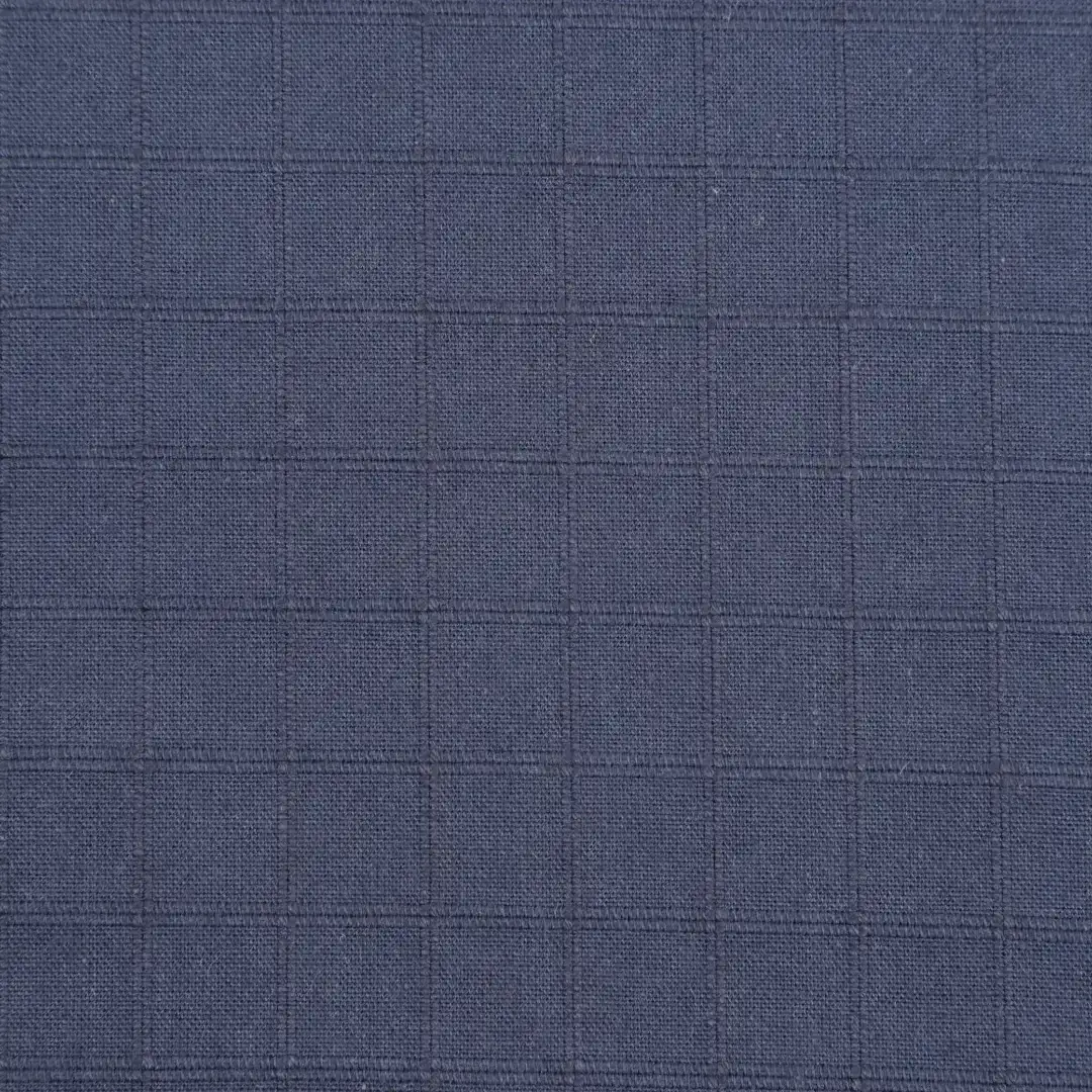 Bangladesh Fabric for Blouse,Crop Top Cotton YD Jacquard Natural Woven Fabric Organic Cotton Recycle Cotton BCI Cotton Viscose Color-01-(Navy) color buy from Bangladesh wholesaler bulk order at wholesale price free worldwide shipping Alibaba