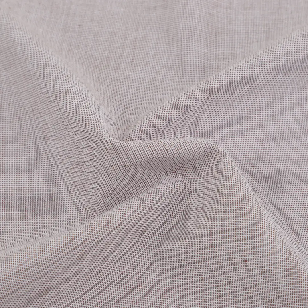 Bangladesh Fabric for Shirt,Casual Long Sleeve Crop Shirt,Cropped V-Neck Shirt Cotton Dobby Natural Woven Fabric BCI Cotton 072835_End On End_Dk Stringer_White color buy from Bangladesh wholesaler bulk order at wholesale price free worldwide shipping Alibaba