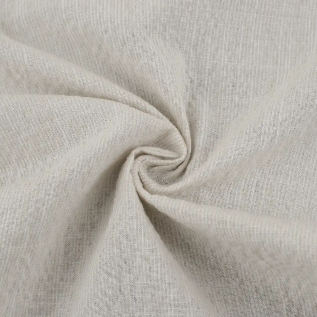 Bangladesh Fabric for Shirt Cotton Poplin Natural Woven Fabric Organic Cotton BCI Cotton Spandex  WHITE color buy from Bangladesh wholesaler bulk order at wholesale price free worldwide shipping Alibaba