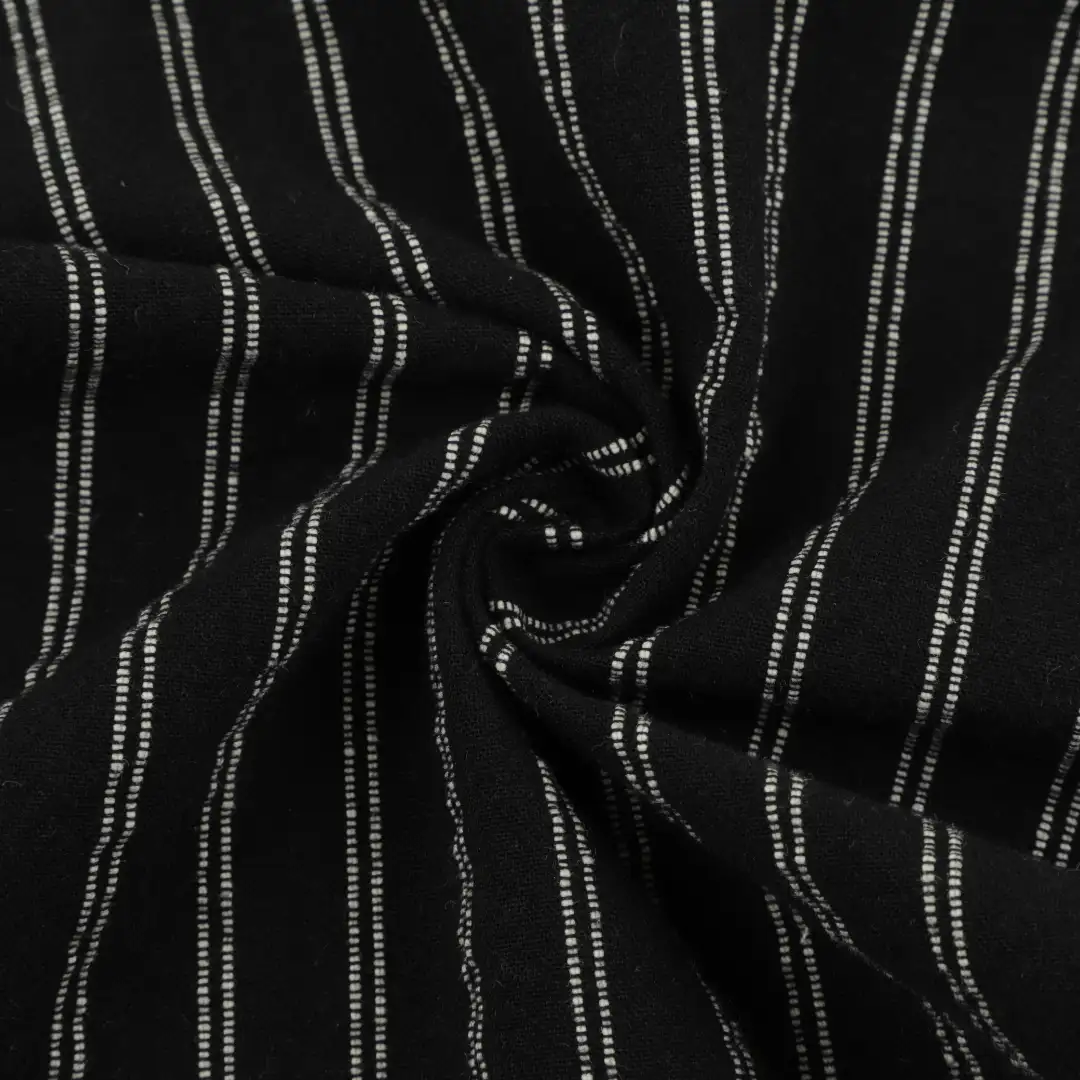 Bangladesh Fabric for Shirt Cotton Twill Natural Woven Fabric BCI Cotton  Black Check color buy from Bangladesh wholesaler bulk order at wholesale price free worldwide shipping Alibaba