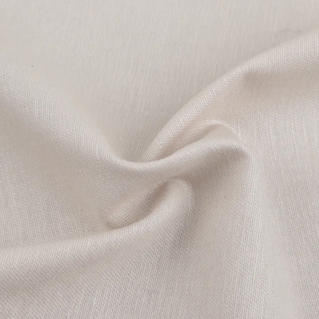 Bangladesh Fabric for Shirt,Casual Long Sleeve Crop Shirt,Cropped V-Neck Shirt Cotton Twill Natural Woven Fabric Linen Cotton Solid dyed color buy from Bangladesh wholesaler bulk order at wholesale price free worldwide shipping Alibaba